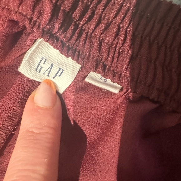 Gap burgundy jogger trouser - size L - Picture 4 of 5